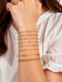 Beaded Stainless Steel Unfinished Bracelet Chain Collection, 8 Style Options