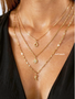 Gold PVD Stainless Steel Unfinished Necklace Chain Collection, 10 Style Options