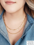 Gold PVD Stainless Steel Unfinished Necklace Chain Collection, 10 Style Options