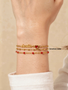 Gold PVD Stainless Steel Unfinished Bracelet Chain Collection, 10 Style Options