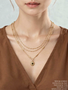 Unfinished Gold PVD Bar Necklace Chains, 3 Stainless Steel Options