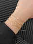 14k Gold Filled Heart Connector Collection, 10 Style Options