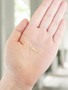 Mom Cursive Bracelet Connectors, 14K Gold Filled And 925 Sterling Silver