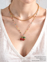 Eliza Colorful Unfinished Necklace Chain Collection, PVD Stainless Steel 4 Color Options