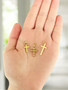 Gold Cross Necklace Pendant, 3 Style Options PVD Stainless Steel