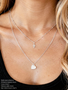 Sacred Garden Necklace Pendant Collection, 8 Sterling Silver Styles