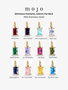 Addie Gold Rectangle Birthstone Necklace Pendant, 12 Colors PVD Stainless Steel