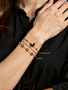 Gold Black Connector Collection, 10 Styles PVD Stainless Steel