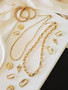 Bridgette Lightning Bolt Lock Bracelet Charm