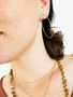 Athena Solid Gold Endless Hoops, 4 Sizes