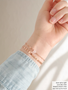 Luna Unfinished Bracelet Disc Chain, Gold Filled or Sterling Silver