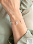 Adisa Cornicello Horn Bracelet Charm in 2 Sizes, 14K Gold Filled or Sterling Silver