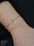 Adisa Cornicello Horn Bracelet Charm in 2 Sizes, 14K Gold Filled or Sterling Silver