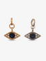 Taylor Gold or Silver Blue Evil Eye Necklace Pendant