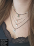 Lilly Sun Moon Necklace Pendant, Gold or Silver