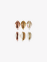 6 Colors Of Cindy Natural Cowrie Shell Connector Necklace Pendants | Mojo Supply Co