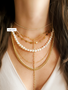 Gold PVD Stainless Steel Unfinished Chain For Necklaces, 8 Style Options