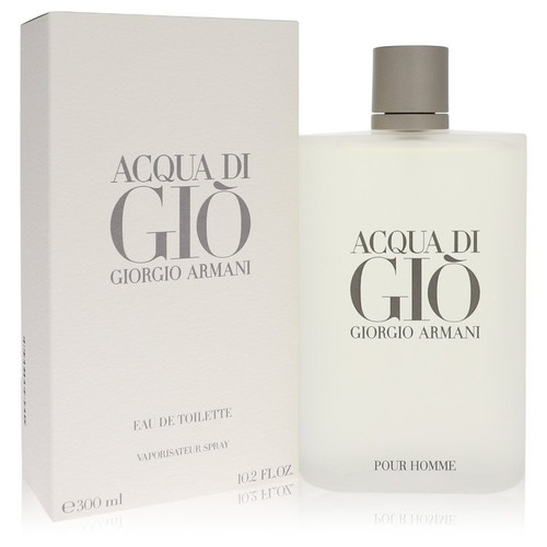Acqua Di Gio Cologne By Giorgio Armani Eau De Toilette Spray 10.2 Oz Eau De Toilette Spray