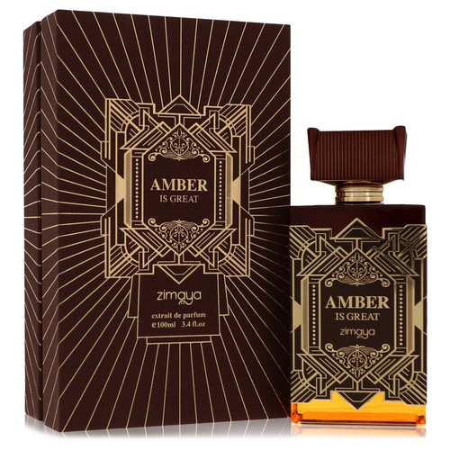 Afnan Amber Is Great Cologne By Afnan Extrait De Parfum (Unisex) 3.4 Oz Extrait De Parfum