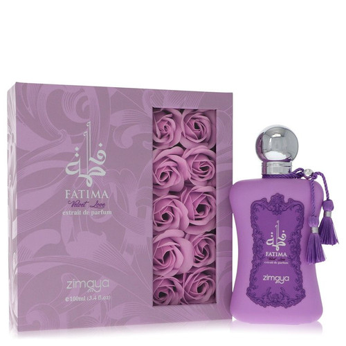 Afnan Fatima Velvet Love Perfume By Afnan Extrait De Parfum Spray 3.4 Oz Extrait De Parfum Spray