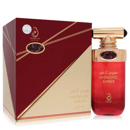 Arabiyat Hypnotic Amber Cologne By Arabiyat Prestige Eau De Parfum Spray 3.4 Oz Eau De Parfum Spray