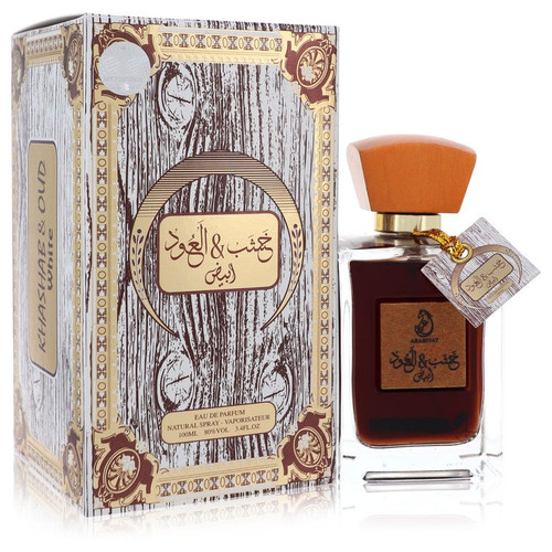 Arabiyat Khashab & Oud White Perfume By My Perfumes Eau De Parfum Spray (Unisex) 3.4 Oz Eau De Parfum Spray