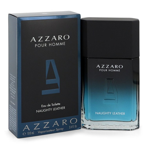 Azzaro Naughty Leather Cologne By Azzaro Eau De Toilette Spray 3.4 Oz Eau De Toilette Spray