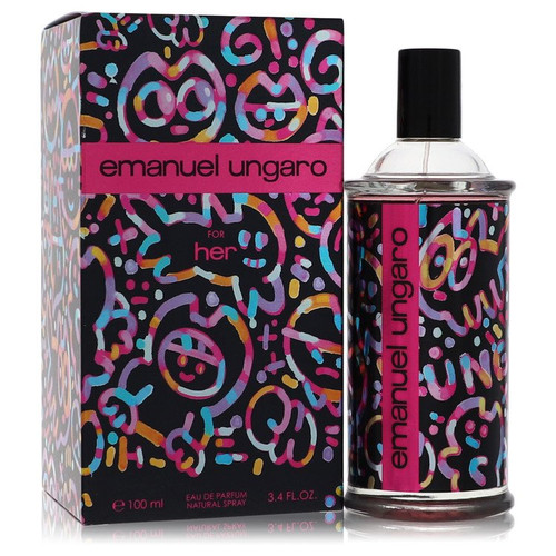 Emanuel Ungaro For Her Perfume By Ungaro Eau De Parfum Spray 3.4 Oz Eau De Parfum Spray