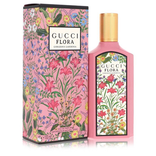 Flora Gorgeous Gardenia Perfume By Gucci Eau De Parfum Spray 3.4 Oz Eau De Parfum Spray