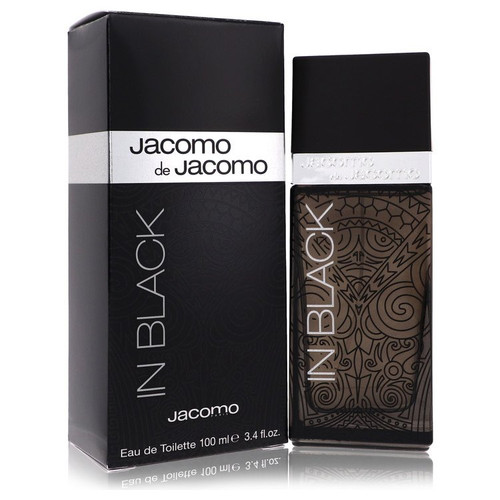 Jacomo De Jacomo In Black Cologne By Jacomo Eau De Toilette Spray 3.4 Oz Eau De Toilette Spray