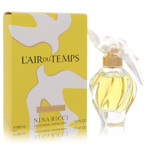 L'air Du Temps Perfume By Nina Ricci Eau De Parfum Spray With Bird Cap 1.7 Oz Eau De Parfum Spray With Bird Cap