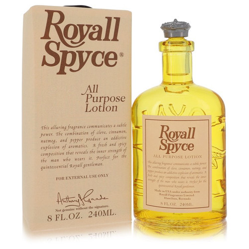 Royall Spyce Cologne By Royall Fragrances All Purpose Lotion / Cologne 8 Oz All Purpose Lotion / Cologne