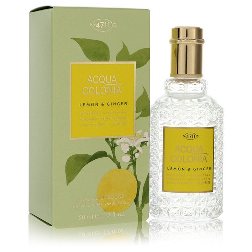 4711 Acqua Colonia Lemon & Ginger Perfume By 4711 Eau De Cologne Spray (Unisex) 1.7 Oz Eau De Cologne Spray