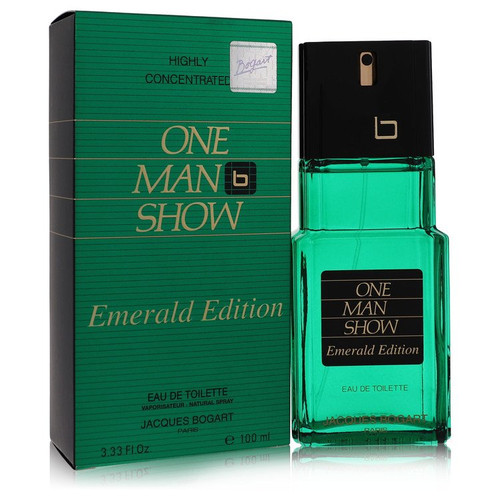 One Man Show Emerald Cologne By Jacques Bogart Eau De Toilette Spray 3.4 Oz Eau De Toilette Spray