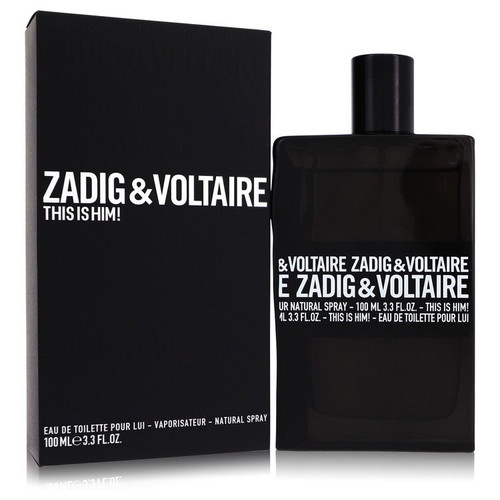 This Is Him Cologne By Zadig & Voltaire Eau De Toilette Spray 3.4 Oz Eau De Toilette Spray