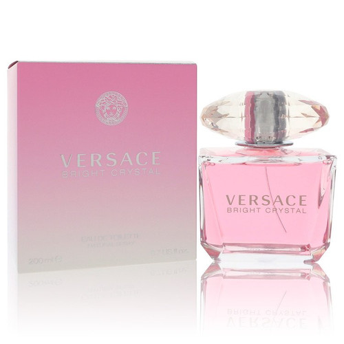 Bright Crystal Perfume By Versace Eau De Toilette Spray 6.7 Oz Eau De Toilette Spray