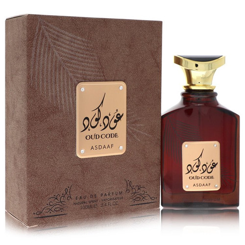 Oud Code Cologne By Asdaaf Eau De Parfum Spray (Unisex) 3.4 Oz Eau De Parfum Spray