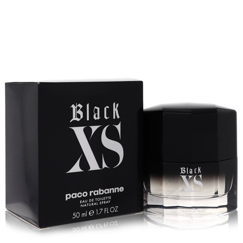 Black Xs Cologne By Paco Rabanne Eau De Toilette Spray 1.7 Oz Eau De Toilette Spray