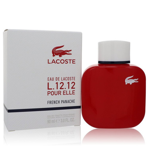 Eau De Lacoste L.12.12 Pour Elle French Panache Perfume By Lacoste Eau De Toilette Spray 3 Oz Eau De Toilette Spray