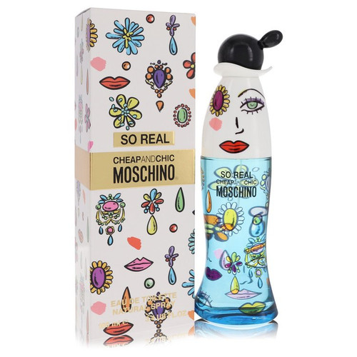 Cheap & Chic So Real Perfume By Moschino Eau De Toilette Spray 3.4 Oz Eau De Toilette Spray