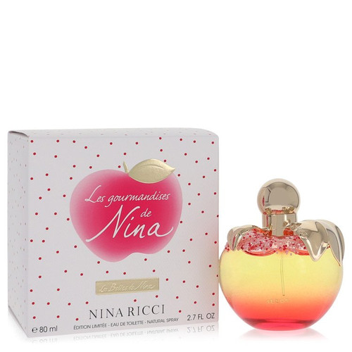 Les Gourmandises De Nina Perfume By Nina Ricci Eau De Toilette Spray (Limited Edition) 2.7 Oz Eau De Toilette Spray