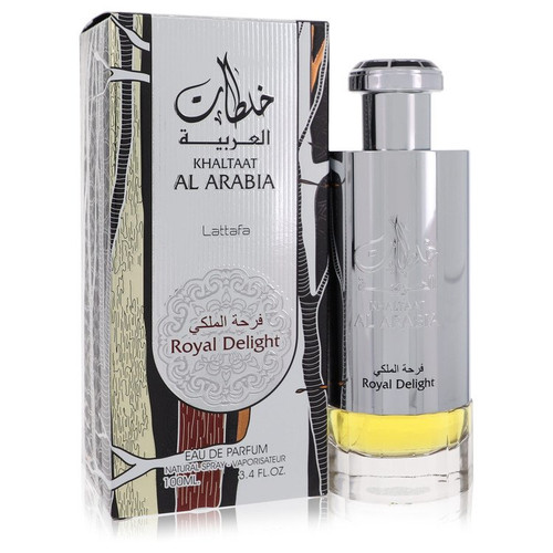Khaltat Al Arabia Delight Perfume By Lattafa Eau De Parfum Spray (Unisex) 3.4 Oz Eau De Parfum Spray