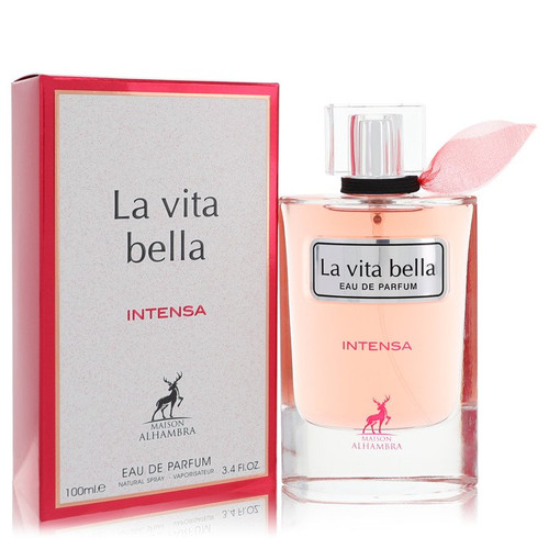 La Vita Bella Intensa Perfume By Maison Alhambra Eau De Parfum Spray 3.4 Oz Eau De Parfum Spray