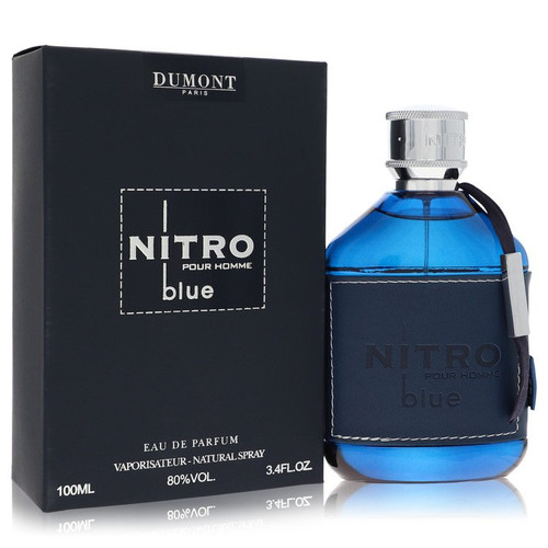 Dumont Nitro Blue Cologne By Dumont Paris Eau De Parfum Spray 3.4 Oz Eau De Parfum Spray