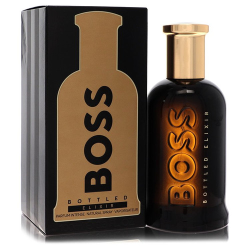 Boss Bottled Elixir Cologne By Hugo Boss Parfum Intense Spray 3.4 Oz Parfum Intense Spray
