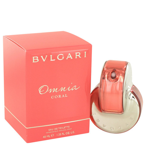 Omnia Coral Perfume By Bvlgari Eau De Toilette Spray 1.4 Oz Eau De Toilette Spray