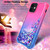 Apple Iphone 12 Mini Shiny Flowing Glitter Liquid Bumper Case In Pink