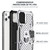 Iphone 12 Mini Kickstand Anti-shock And Anti Falling Case In Silver