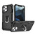 Iphone 12/ Iphone 12 Pro Kickstand Anti-shock And Anti Falling Case In Black