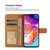 Reiko Samsung Galaxy A70 3-in-1 Wallet Case In Brown